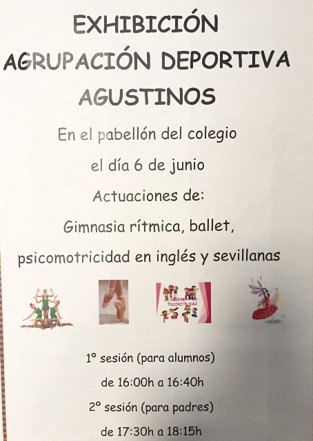 EXHIBICIÓN AGRUPACIÓN DEPORTIVA AGUSTINOS