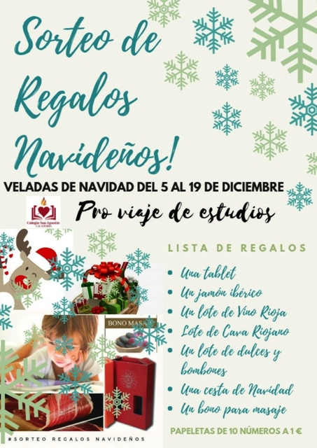 SORTEO DE REGALOS DE NAVIDAD