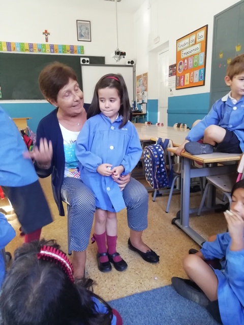 VISITA DE ABUELOS EN EDUCACIÓN INFANTIL