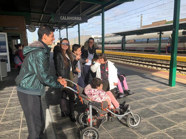 VISITA A LA ESTACIÓN DE TREN DE CALAHORRA