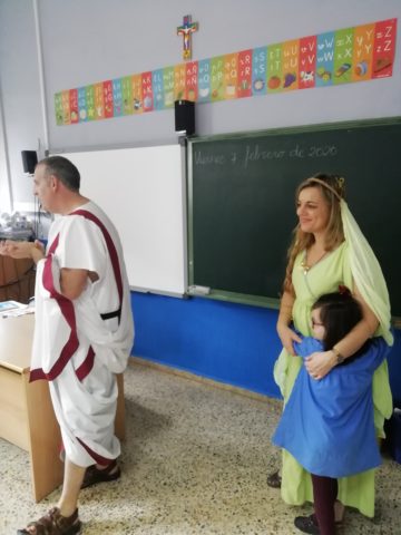 PROYECTO DE LOS ROMANOS EN EDUCACIÓN INFANTIL