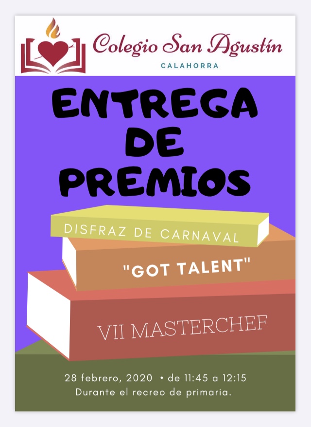 PREMIOS GOT TALENT – VII MASTERCHEF Y DISFRACES DE CARNAVAL