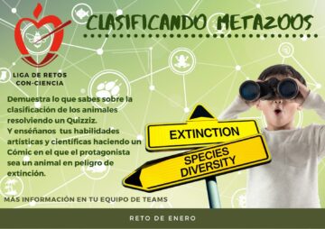 RETO DE ENERO CLASIFICACIÓN DE METAZOOS Y ANIMALES EN EXTINCIÓN