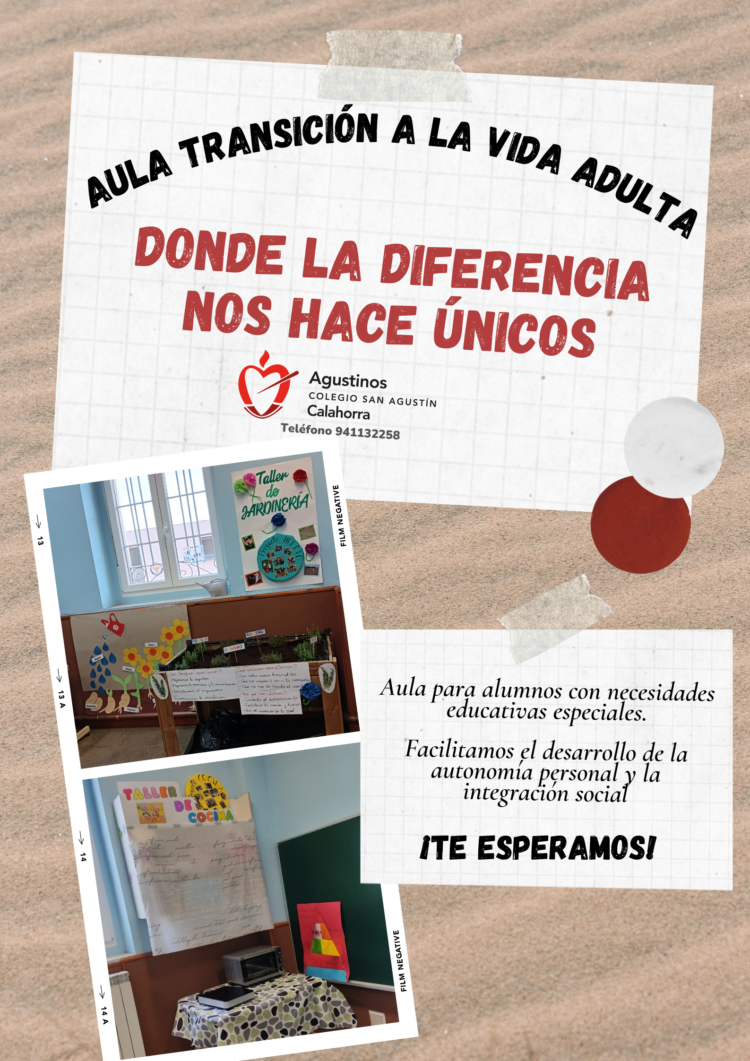 ¡Ven a conocer nuestra aula de Transición a la Vida Adulta!