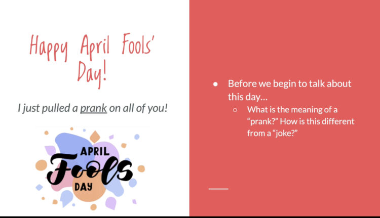 April Fools’ Day