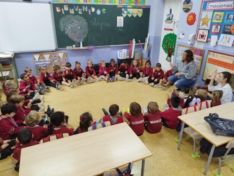 Primer cuenta cuentos en E. Infantil