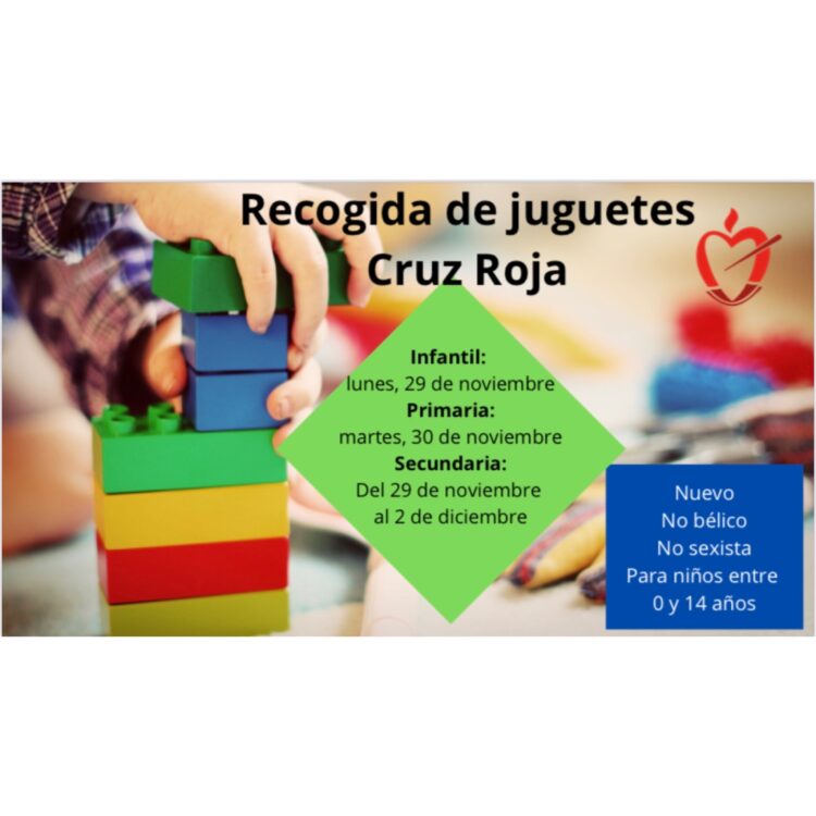 Campaña de Cruz Roja recogida de juguetes