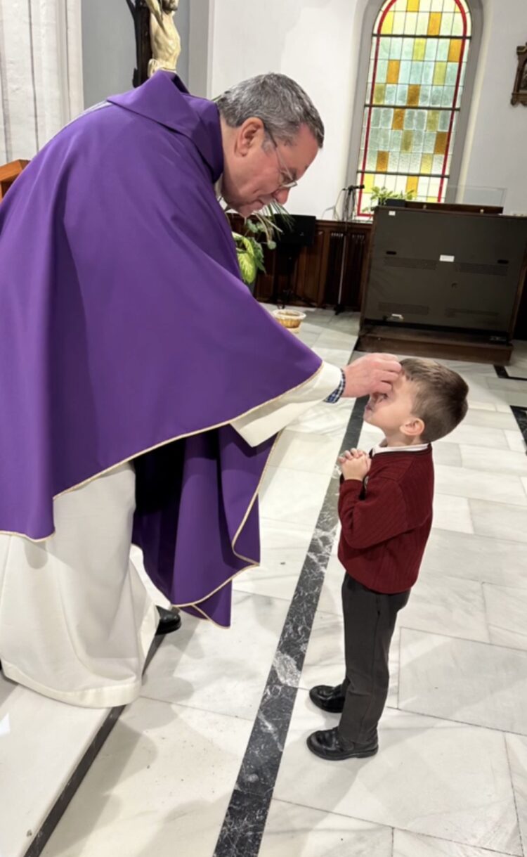 Miércoles de Ceniza en Infantil